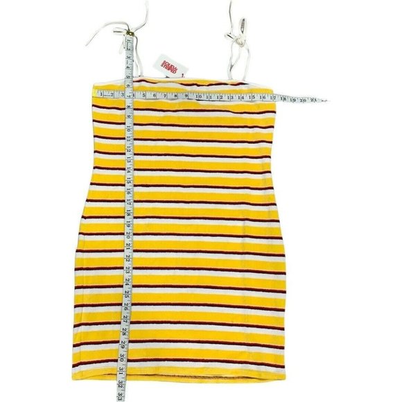 Solid And Striped Terry Shift Dress Swim Cover Up Size XL - Picture 6 of 10